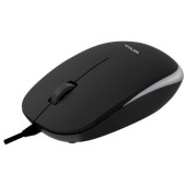 Serioux Mouse Serioux cu fir SRX9800BGR, USB, 1000 dpi, ambidextru, Negru-Gri