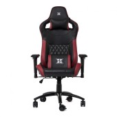 Serioux Scaun gaming Serioux Theon, Negru/Burgundy