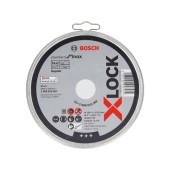 Set 10 discuri Bosch Standard for Inox 125 x 1 mm cu prindere X-LOCK pentru polizor unghiular