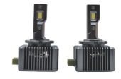 Set 2 Becuri auto LED D1S, 6500k, 110W/set, canbus Carcasa NEAGRA