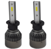 Set 2 becuri LED auto R6 H1 50W 6000k 