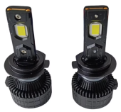 Set 2 becuri LED H7 V88S Canbus putere 380W temperatura 6000K 18000 lm