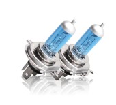 Set 2 becuri Pegasus H4 cu doua faze Skyline Xenon Look auto-tec halogen