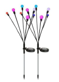 Set 2 lampi solare model LICURICI 6 Led multicolor