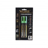 SET 2 MARKERE CU CRETA VERZI VERMES