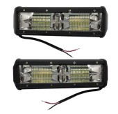 Set 2 Proiector LED Auto Off Road 144W Dreptunghiular