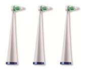 Set 3 capete de periuta interdentara Sensonic, Waterpik, SRIP-3E (Alb)