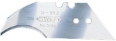 Set 5 lame cutter Stanley 0-11-952, trapezoidal, tais concav