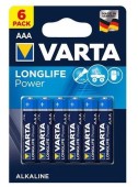 Set 6 Baterii VARTA LR03 BLISTER, ALCALINA 