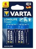 Set 6 Baterii VARTA LR06 BLISTER, ALCALINA 