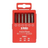 Set 6 biti Profi - Torx, Felo