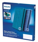 Set bureti microfibra Philips XV1700/01 pentru aspirator reincarcabil Philips, 4 buc