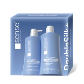 Set cadou DoubleSilk Magnolie Alba & Casmir 330ml sapun si gel de dus