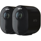 Set camere supraveghere Arlo Ultra 2, Wireless, 4K HDR, Night Vision, Audio bidirectional, Waterproof (Negru)