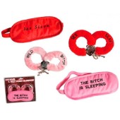 Set Catuse Sexy si Masca de Dormit