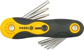 SET CHEI TORX 8 BUC.,T9-T40,CR-V VOREL