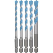 Set de 5 burghie Bosch Expert HEX-9 MultiConstruction 2608900586, 5.5 - 8 mm