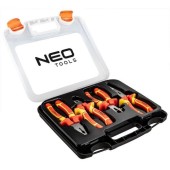 Set de clesti pentru electricieni, 1000V, VDE, 4 bucati, Neo 01-236