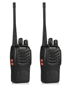 Set doua statii radio emisie receptie portabile Baofeng BF 888S 