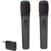 Set microfoane JBL Partybox, Digital, Wireless, 2.4GHz, Negru