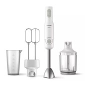 Set Mixer vertical + Accesorii, Philips, 700 W, Alb