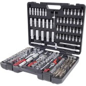 Set premium chei tubulare si biti KS TOOLS, actionare 1/4inch, 3/8inch, 1/2inch, 195 piese