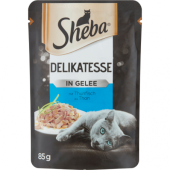 Sheba Cuisine, plic cu hrana umeda pentru pisici, Ton, 85 gr