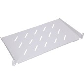 Shelf 1U for hanging cabinets grey 25cm