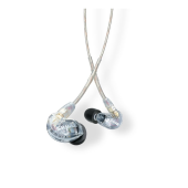 Shure Casti profesionale in-ear Shure SE215-CL-EFS, cu super izolare fonica, Transparent