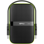 Silicon power HDD extern portabil Silicon Power Armor A60, 1TB, USB3.0, 2.5 inch, negru/verde