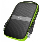 Silicon power HDD extern portabil Silicon Power Armor A60, 2TB Shockproof/Water-resistant, USB 3.0, Negru