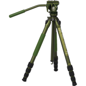 Sirui Pilot Series Alu Tripod CT04+CT5 Videohead Green