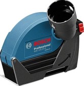 Sistem de aspirare praf si ghidare Bosch GDE 125 EA-S, 125 mm (Negru/Albastru)