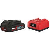 Skil Set incarcator si acumulator SKIL BC1E3110AA, 20V Max“ (18 V) 2,5 Ah „Keep Cool“ Li-Ion