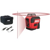 Skil SKIL 1960 DA Nivela laser cu linie în cruce 360°, lumina rosie (635 nm), accu Li-Ion, ± 0,5 mm/m, raza actiune 20m