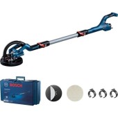 Slefuitor perete Bosch Professional 06017D4020, 550 W, 215 mm diametru disc, 1730 mm lungime, 910 RPM, foaie abrazica M480, valiza profesionala, disc, 3 cleme cablu