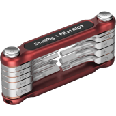 SmallRig 4813 x FILM RIOT 10-in-1 Folding Wrench Set with Multiple Angle Positioning Red