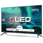 Smart TV Android QL43ePlay6100-U Seria ePlay6100-U 108cm negru 4K UHD HDR