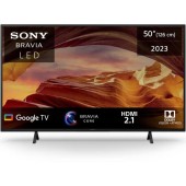 Smart TV KD-50X75WL Seria X75WL 126cm negru 4K UHD HDR