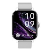 Smartwatch Allview Connect S, Procesor HS6620, Eran IPS 1.7inch, Bluetooth, Microfon, Difuzor, Monitorizare ritm cardiac, Activitati sportive, Apelare, Notificari (Gri)