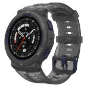 Smartwatch Amazfit Active Edge, Ecran TFT LCD 1.32inch, Bluetooth, GPS, Waterproof 10 ATM (Gri)