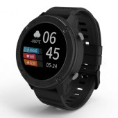 Smartwatch Blackview X5 Negru, TFT LCD 1.3 HD, Ritm cardiac, Contor calorii, Bluetooth 5, Control muzica si camera, Waterproof IP68, 260mAh