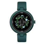 Smartwatch Doogee DG Venus Verde, 1.09 HD, Ritm cardiac, Multi-sport, Monitorizare menstruatie, 200mAh