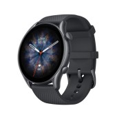 Smartwatch Huami Amazfit GTR 3 Pro, Display AMOLED 1.39inch, Bluetooth, GPS, Bratara fluoroelastomer, Waterproof 5 ATM, Android/iOS (Negru)