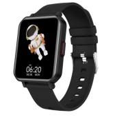 Smartwatch Maxcom FIT FW56 CARBON PRO, Bluetooth, Ecran HD 1.85inch, 100+ fete de ceas, 100+ moduri sport, SpO2, Ritm cardiac, Monitorizare somn (Negru)