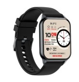 Smartwatch Maxcom FW25 Arsen PRO, Ecran IPS HD 1.96inch, Apel Bluetooth, 70+ moduri sport, 100+ fete de ceas, SpO2, Tensiune arteriala, Waterproof IP67 (Negru)