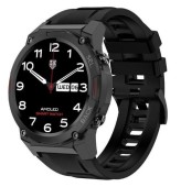 Smartwatch Maxcom FW63 COBALT PRO, Bluetooth, Ecran AMOLED 1.43inch, Functie apelare, Waterproof IP68 (Negru)