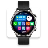 Smartwatch MyPhone EL, Ecran 1.32inch, Bluetooth , iOS/Android, Rezistent la apa (Negru)