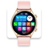 Smartwatch MyPhone EL, Ecran 1.32inch, Bluetooth , iOS/Android, Rezistent la apa (Roz)