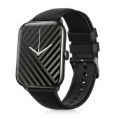 Smartwatch Niceboy Watch 3, Display IPS 1.85inch, Bluetooth, Monitorizare Somn, Nivel de oxigenare, Ritm Cardiac, Waterproof IP67 (Negru)